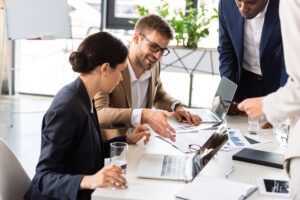 people working together in the office
