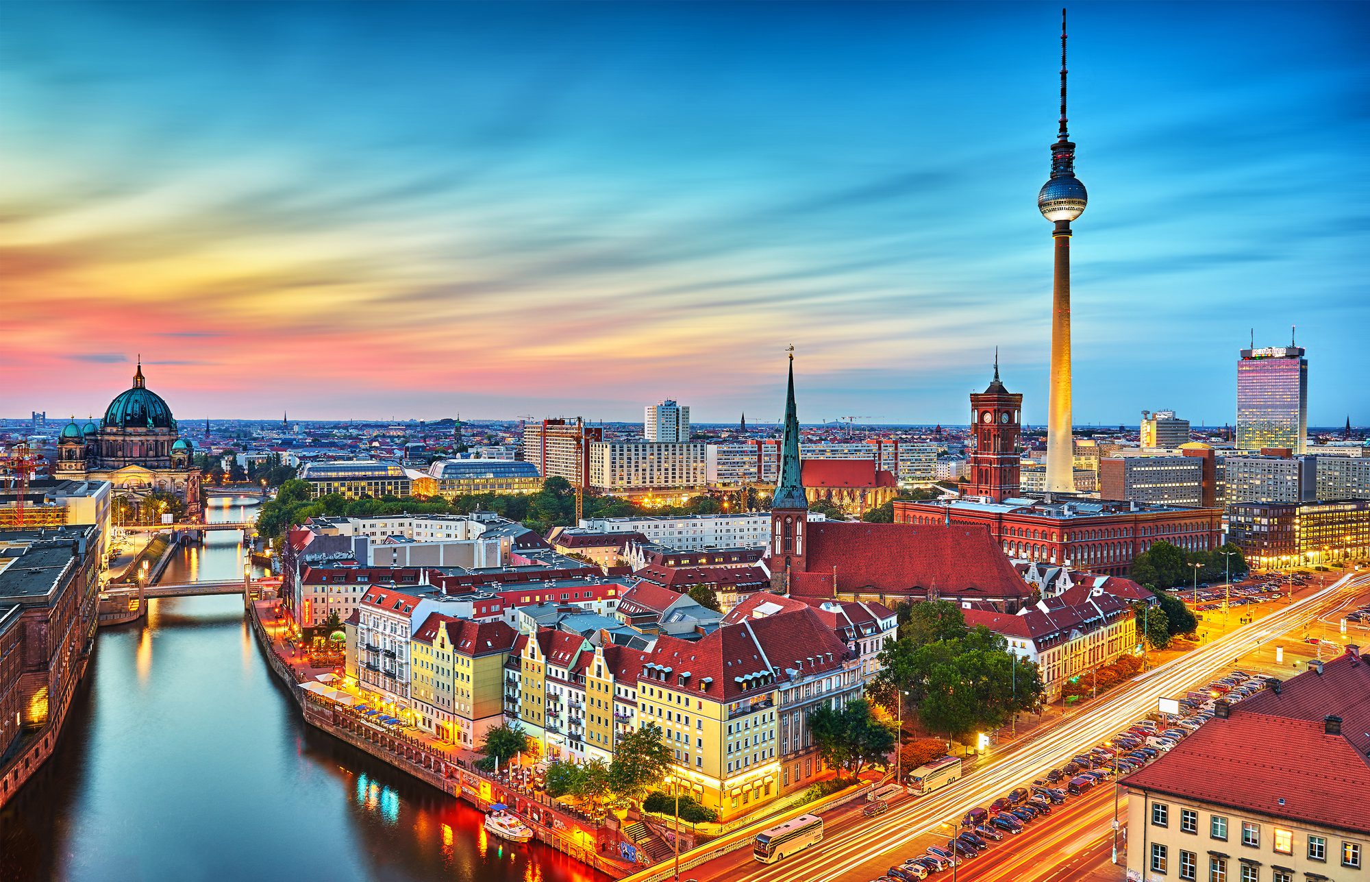 Berlin City Skyline